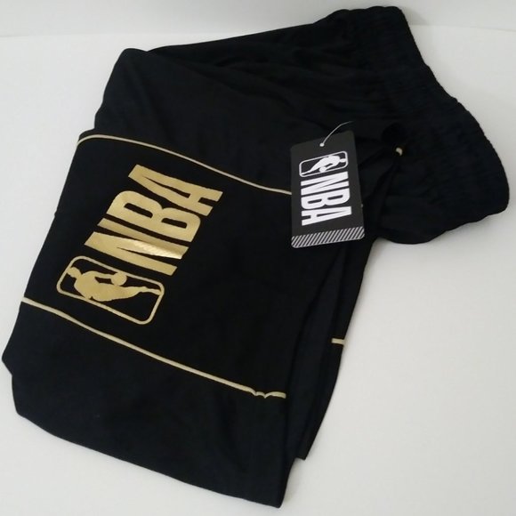 SOLD SOLD SOLD SOLD NBA Black w/Gold Logo Medium Short with 2 pockets - Picture 11 of 16